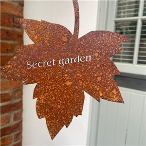 Falling Leaves Secret Garden - Rust